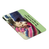 Flexible "Lit principal pris / Lit de chien gratuit" Magnet (Côté Droit)