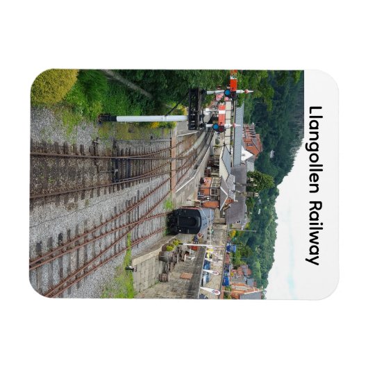 Flexible Llangollen Railway Magnet (Horizontal)