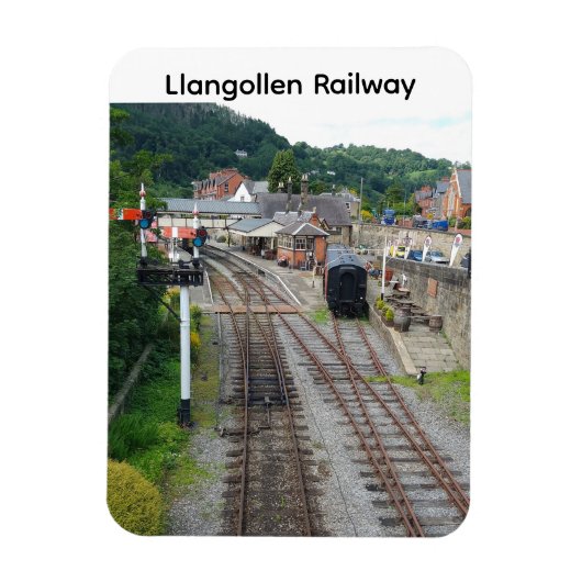 Flexible Llangollen Railway Magnet (Vertical)