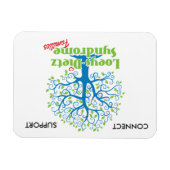 Flexible Loeys-Dietz Prenez Heart Car Magnet (Horizontal)