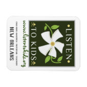 Flexible Logo Car Magnet (Horizontal)