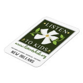 Flexible Logo Car Magnet (Côté Gauche)