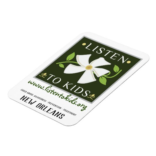 Flexible Logo Car Magnet (Côté Gauche)