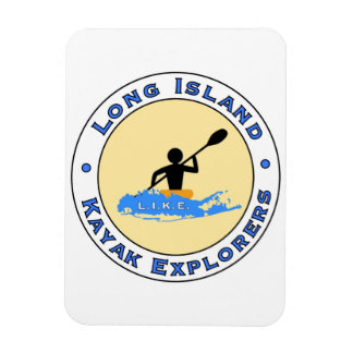 Flexible Long Island Kayak Explorateurs Magnet de voiture