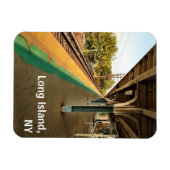 Flexible Long Island, New York Magnet (Horizontal)