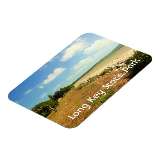 Flexible Long Key State Park Magnet (Côté Gauche)