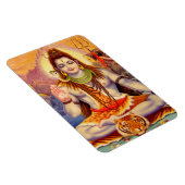 Flexible Lord Shiva Meditant Premium Flexi Magnet (Côté Droit)