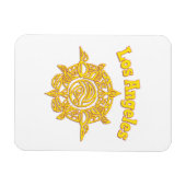 Flexible Los Angeles Motif 1 Flex Magnet (Horizontal)