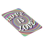 Flexible Love Is Love Fierté Magnet (Côté Droit)