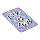 Flexible Love Is Love Pride   Magnet (Côté Droit)
