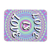 Flexible Love Is Love Pride   Magnet (Horizontal)