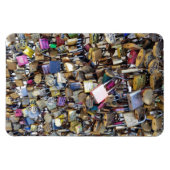 Flexible Love Locks Magnet photo (Horizontal)