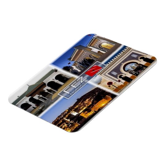 Flexible MA Maroc - Fès - Magnet (Côté Gauche)