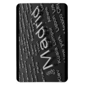Flexible Madrid, Espagne Magnet (Vertical)