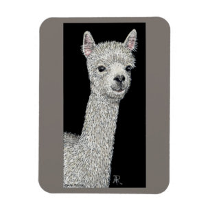 Flexible Magnet Alpaca