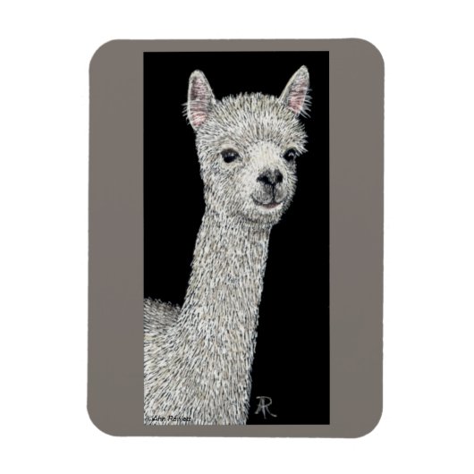 Flexible Magnet Alpaca (Vertical)