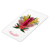 Flexible Magnet australien des fleurs sauvages (Côté Gauche)