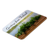 Flexible Magnet avec écrit 'Salutations de Finlande' (Côté Gauche)