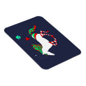 Flexible Magnet avec une photo de cheval de Noël (Côté Droit)