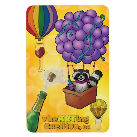 Flexible Magnet - Bulles (Vertical)