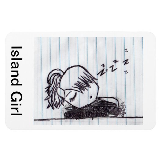 Flexible Magnet By Island Girl (Horizontal)