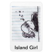 Flexible Magnet By Island Girl (Vertical)