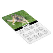 Flexible Magnet Calendrier des bergers allemands 2026 (Côté Droit)