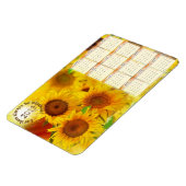 Flexible Magnet Calendrier des tournesols 2013 (Côté Gauche)