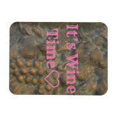 Flexible Magnet "C'est l'heure du vin" (Horizontal)