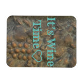 Flexible Magnet "C'est l'heure du vin" (Horizontal)