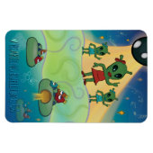 Flexible Magnet - Concert Alien (Horizontal)