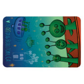 Flexible Magnet - Concert Alien (Horizontal)