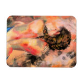 Flexible Magnet corporel féminin de dame séduisante (Horizontal)