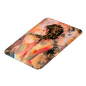 Flexible Magnet corporel féminin de dame séduisante (Côté Gauche)