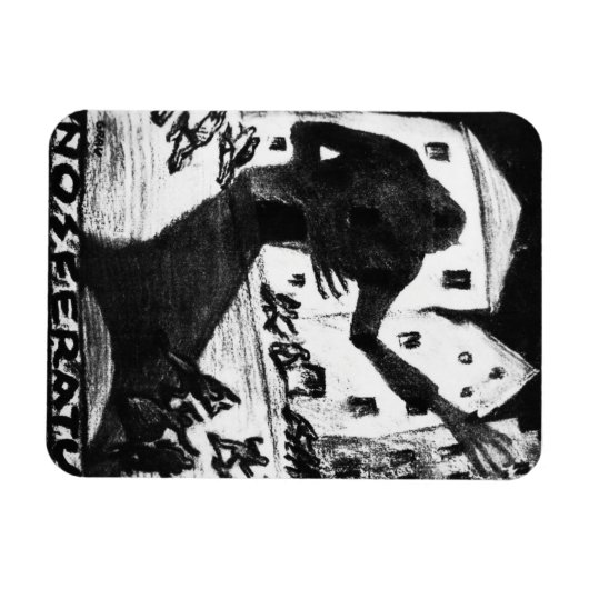 Flexible Magnet d'affiche Nosferatu 1920  (Horizontal)