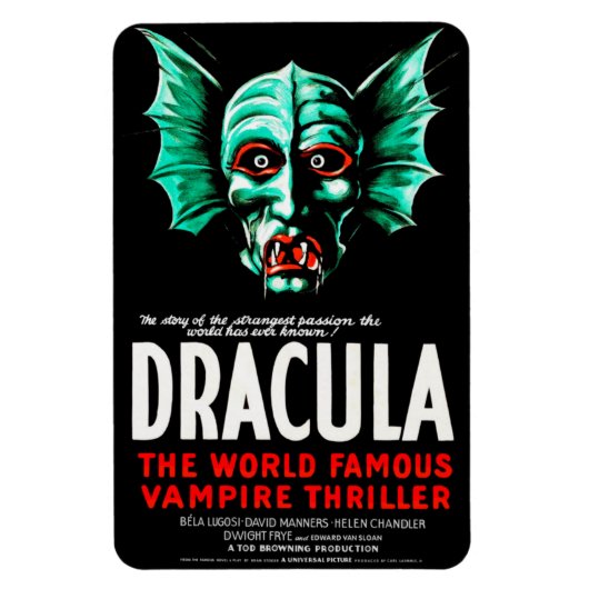 Flexible Magnet d'affiches Dracula 1931 (Vertical)