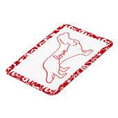 Flexible Magnet d'amour Cavalier (Côté Gauche)