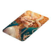 Flexible Magnet d'art de la sirène d'Imaginaire de pieuvre (Côté Gauche)