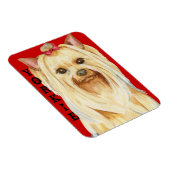 Flexible Magnet de blocs de couleur Yorkie (Côté Droit)