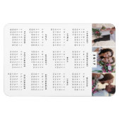 Flexible Magnet de calendrier annuel minime 4x6 photo (Horizontal)