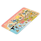 Flexible Magnet de Californie du Sud (Côté Gauche)