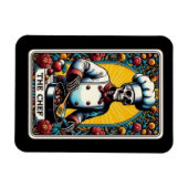 Flexible Magnet de carte Tarot Chef (Horizontal)