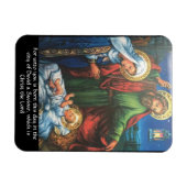 Flexible Magnet de cartes de Noël (Horizontal)