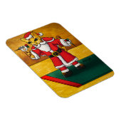 Flexible Magnet de chat Noël Père Noël Darts (Côté Droit)