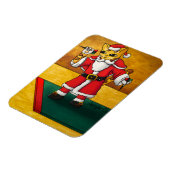 Flexible Magnet de chat Noël Père Noël Darts (Côté Gauche)