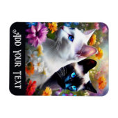 Flexible Magnet de chats (Horizontal)