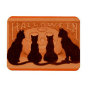 Flexible Magnet de chats d'Halloween (Horizontal)