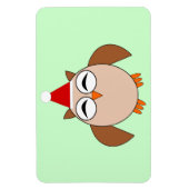 Flexible Magnet de chouette de Noël (Vertical)