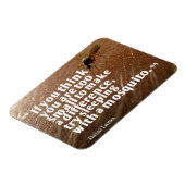 Flexible Magnet de citation du Dalaï Lama (Côté Gauche)