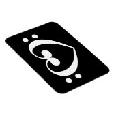 Flexible Magnet de coeur de musique (Côté Droit)